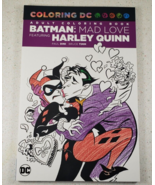 DC  Comic Adult Coloring Book Batman Mad Love Harley Quinn Joker 2016 Pa... - $248.29 MXN