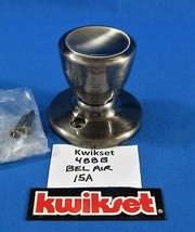 KWIKSET 488B -*US MADE*- Antique Nickel Bel Air Series Half Dummy Door K... - $10.95
