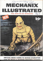 Mechanix Illustrated Creature From The Black Lagoon Cover May 1954 Solid Spine - £48.57 GBP