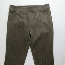 ANDREW MARC Taupe Faux Suede Pull on legging pants Size Small - £12.03 GBP
