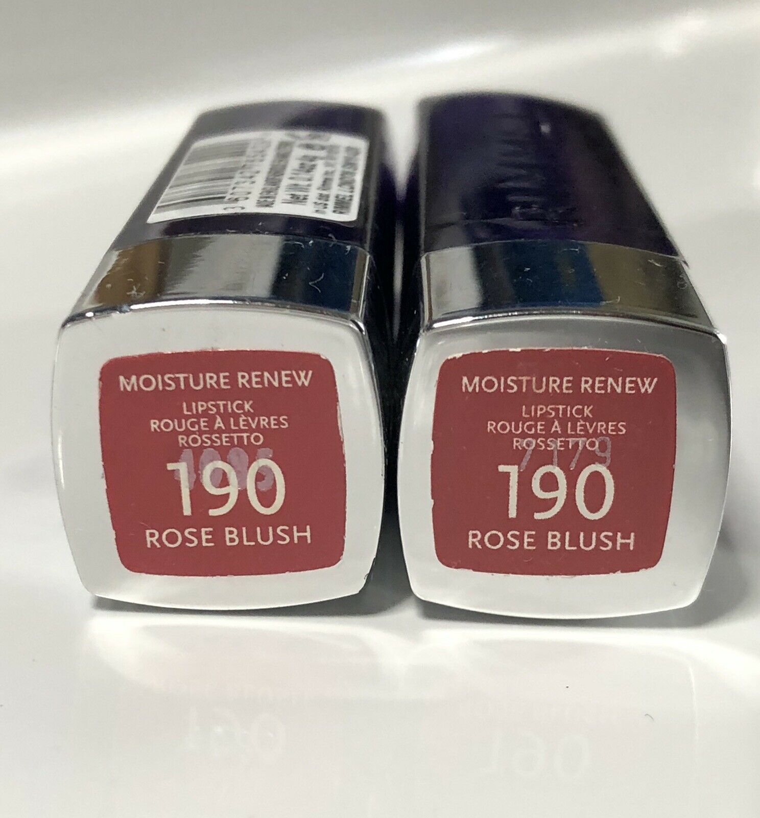 (2-Pack) Rimmel London Moisture Renew Lipsticks #190 Rose Blush - $15.99