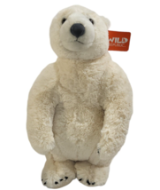 Wild Republic Plush Polar Bear Standing Stuffed Animal # 19366 White 17&quot; - £22.88 GBP