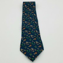 Save The Children Rain Forrest Rules Necktie by Meagan Age 9  58 inch Blue - £7.05 GBP