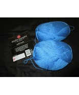 2 - 7 oz. Skeins STUDIO SAMPLES by NICOLE BLUE 100% Acrylic Worsted Weig... - £9.43 GBP