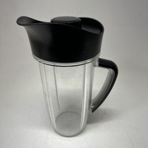 NutriBullet RX NB-301S Oversized Cup Pouring Pitcher Rubber Lid Top Cove... - $23.99