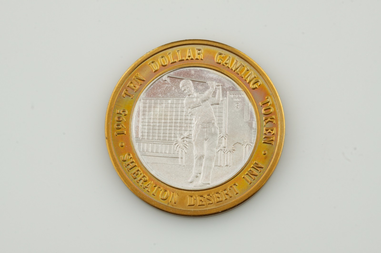 Sheration, Desert Inn Ten Dollar Gaming Token .999 Fine Silver Coin-
show ori... Item image 3
