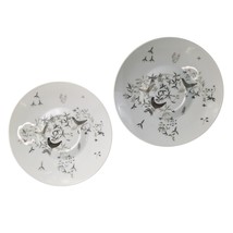 Vtg 1960s Set 2 Rosenthal Germany Birds on Trees 7&quot; Saucer Plates Raymon... - $32.62 CAD