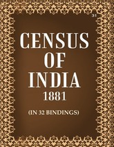 Census of India 1881: Report On The Census Of The Panjab Volume Book 31 3rd - £27.16 GBP