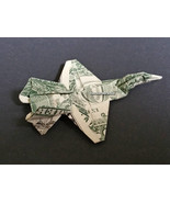 JET FIGHTER Money Origami - Dollar Bill Art - Military Gift for Army Nav... - $40.68 CAD