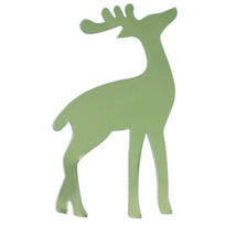 Reindeer Cutouts Plastic Shapes Confetti Die Cut Free Shipping - £5.49 GBP