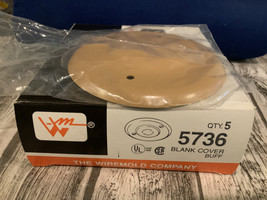 Wiremold 5736 (Buff) BLANK COVER - $49.30 MXN
