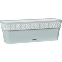 Deroma Marshall Pottery 7014057 7 in Mosaic Resin Balcony Planter44; Mint - $42.43 CAD