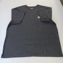 Carhartt K87 CRH Men's Gray Cotton Blend Short Sleeve T-Shirt Size 2XL Chest 56" image 14