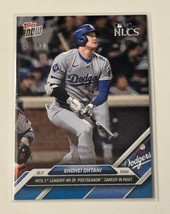 18/49* Shohei Ohtani* 2024 MLB Topps NOW NLCS LA Dodgers Postseason Baseball 845 - £114.68 GBP