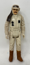 Vintage Star Wars Hoth Rebel Commander 3.75&quot; Action Figure 1980 Kenner Used - £6.99 GBP