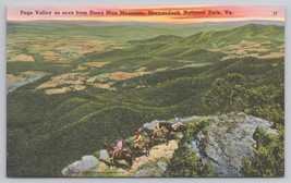 Page Valley As Seen From Stony Man Mountain Shenandoah VA Vintage Postcard - $14.45