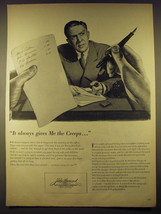 1944 John Hancock Insurance Ad - It always gives me the creeps - £14.53 GBP