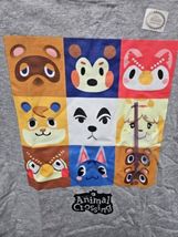 NWT Nintendo Animal Crossing Boy's graphic t-shirt  XL Gray image 2