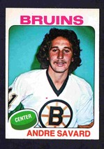 Boston Bruins Andre Savard 1975 OPC #155 nr mt O Pee Chee  ! - £0.99 GBP
