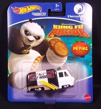 Hot Wheels Kung Fu Panda Po Ping diecast character car NEW - £9.05 GBP