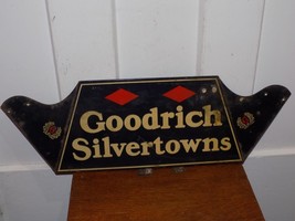 Vintage Goodrich Silvertowns Metal Tire Rack side - $4,152.05 MXN