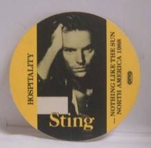 STING / THE POLICE - ORIGINAL CONCERT CLOTH TOUR BACKSTAGE PASS ***LAST ... - $10.00