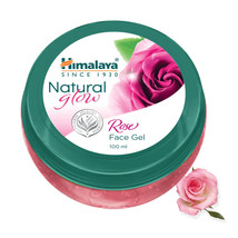 Himalaya Herbal Moisturizing Natural Glow Rose Face Gel 100ml for hydrated skin - £9.75 GBP