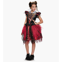 RED QUEEN Alice through the Look Glass Disguise Girls Costume | Child L ... - £37.36 GBP