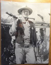 John Wayne Photo Poster Sherrif With Gun Movie 14*11 Inch Collectable Pr... - $25.00