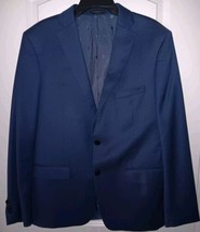 John Varvatos USA Men&#39;s 44R Navy Wool Blend Suit Jacket  - $55.71