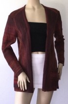 J. JILL Woman’s  Open Knit Wool Blend Sleeveless Sweater, Burgundy (Size S) - £15.67 GBP