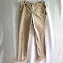 Tommy Hilfiger Womens Khaki Pants Size 6 Straight Leg Beige Vintage Y2K - £12.21 GBP