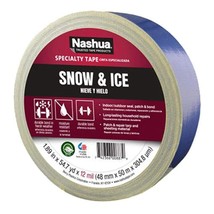 Nashua Polyethylene Coated Cloth Snow And Ice Premium Duct Tape, 12 Mil Thick, 5 - £25.85 GBP