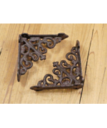 2 Antique Style Shelf Brace Wall Bracket Cast Iron Brackets SMALL FLEUR ... - €14,70 EUR 2 Antique Style Shelf Brace Wall Bracket Cast Iron Brackets SMALL FLEUR ... - €14,70 EUR