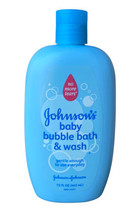 Johnson&#39;s Baby Bubble Bath &amp; Wash 15 Oz Original Formula Discontinued - £18.96 GBP