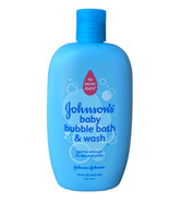 Johnson&#39;s Baby Bubble Bath &amp; Wash 15 oz ORIGINAL FORMULA Discontinued - £18.64 GBP
