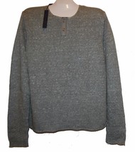Elie Tahari Green Men&#39;s Knitted Cotton Linen Sweater Size XL  Retail $298 NEW - £95.33 GBP
