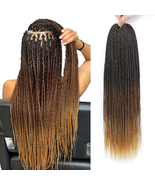 Ombre Crochet Hair Senegalese Twist 8 Packs Braids Crochet Hair, 35 Stra... - $901.96 MXN