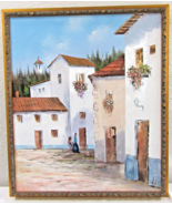 Vintage Canadian Artist Leo Mallet Original Signed Oil Painting  - $345.79 CAD