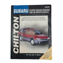 Chilton Subaru Coupes Sedans Wagons 1985 - 96  Repair Manual 64302 Paperback - £9.59 GBP