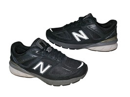 New Balance 990v5 Womens 8 D Shoes Black Suede Mesh Running W990BK5 Made... - $28.42