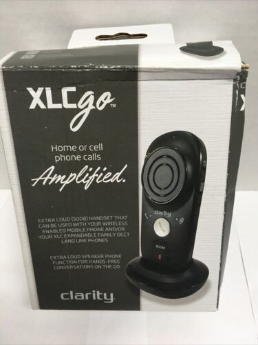 Clarity XLCgo Home Or Cell Calls Amplifier EXTRA LOUD Handset Speakerphone NEW - £27.93 GBP