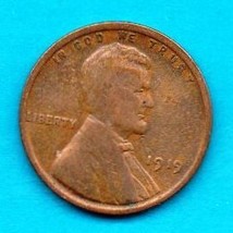 1919 Lincoln Cent Circulated - £6.42 GBP