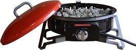 CRAFTSMAN 23&quot; Gas Fire Pit Bowl with Locking lid &amp; Pumice Stones Portable for ca - £275.42 GBP