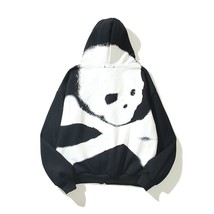 Retro Goth Grunge Zip-up Hoodies Y2K Clothes Harajuku Loose  Print Sweatshirts W - £95.19 GBP