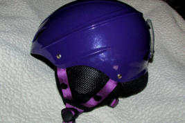 DEMON SNOWBOARDING HELMET small-med purple 116447 (Nclst) - $16.83