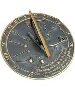 NauticalMart Garden Sundial Grow Old with Me -The Best is Yet, to be  - £70.93 GBP