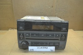 05-06 Nissan Altima AM FM Stereo Radio CD 28185ZB00A Player 411-2C9 - £19.71 GBP