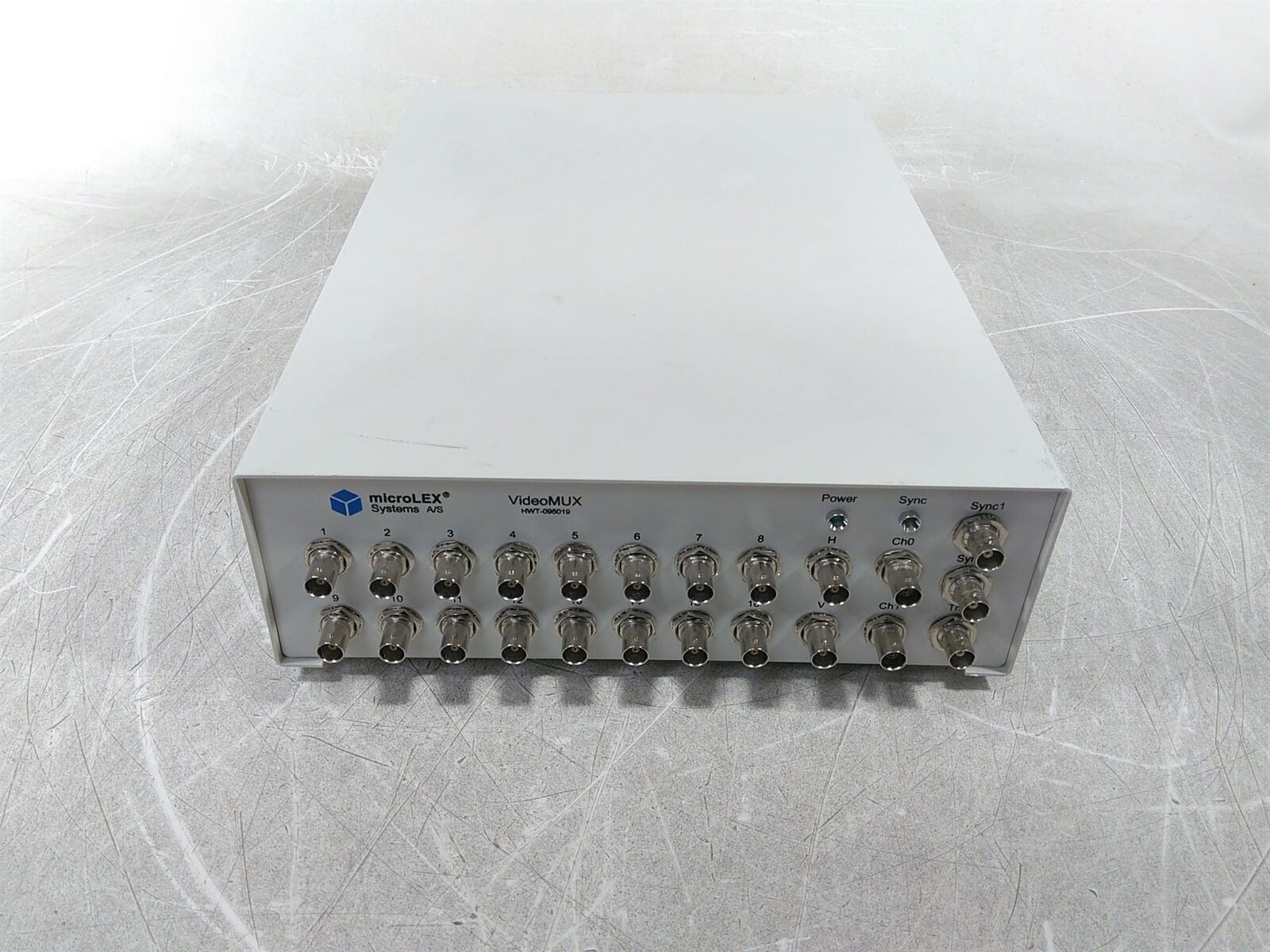 Defective MicroLEX HWT-095019 16 Channel VideoMUX AS-IS For Parts - $111.84