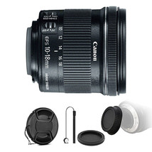 Canon EF-S 10-18mm f/4.5-5.6 IS STM Lens for Canon EOS Rebel T6 T6i T6s 77D - £281.31 GBP